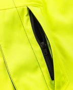 Palosuojattu softshell takki, luokka 3 – Flamestat 4016 FSS - Neonkeltainen/Tummansininen
