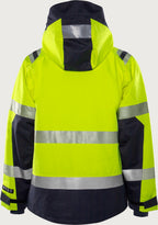 Palosuojattu huomiokuoritakki, luokka 3 – Flamestat Airtech® 4525 ATHR - Neonkeltainen/Tummansininen