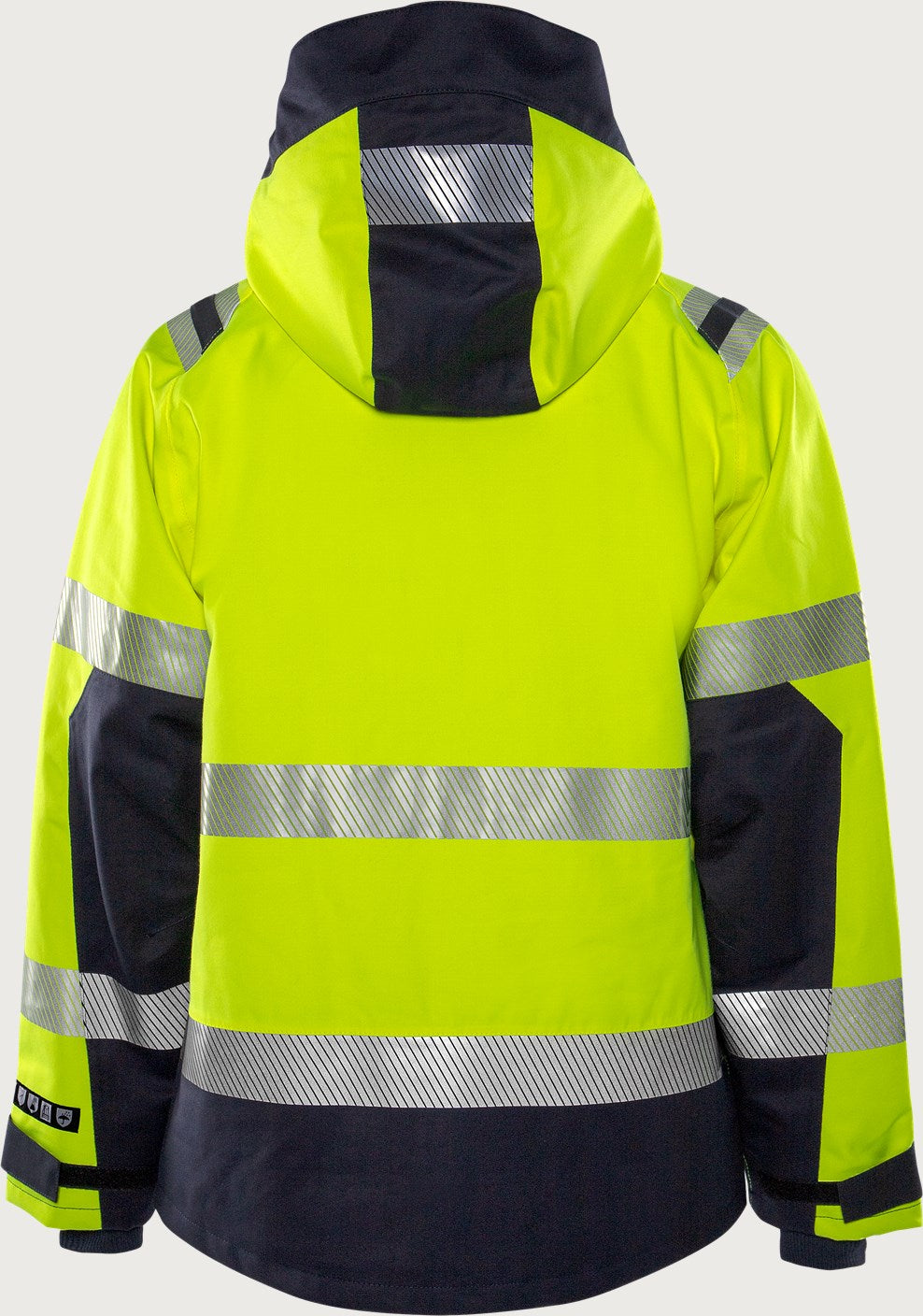 Palosuojattu huomiokuoritakki, luokka 3 – Flamestat Airtech® 4525 ATHR - Neonkeltainen/Tummansininen