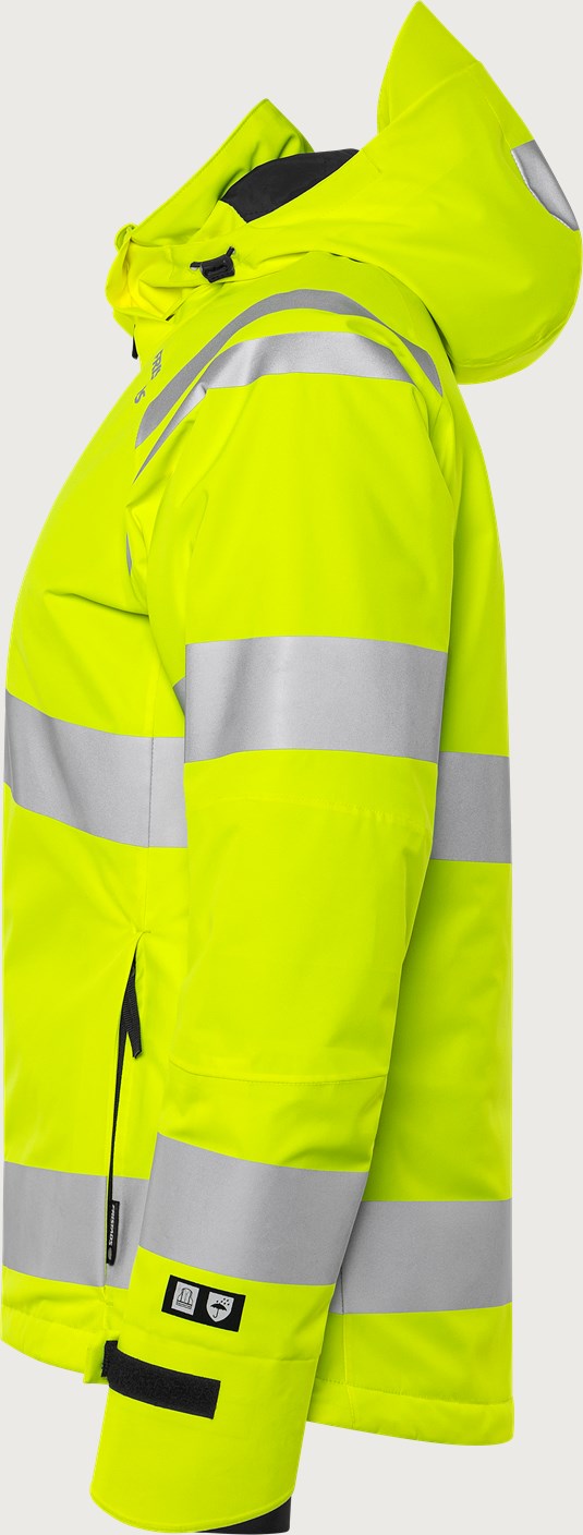 Naisten huomiotalvitakki, luokka 3 – 4683 GLPS - Neonkeltainen