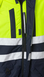 Huomiotalviumpihaalari, luokka 3 – Airtech® 8015 GTT - Neonkeltainen/Tummansininen