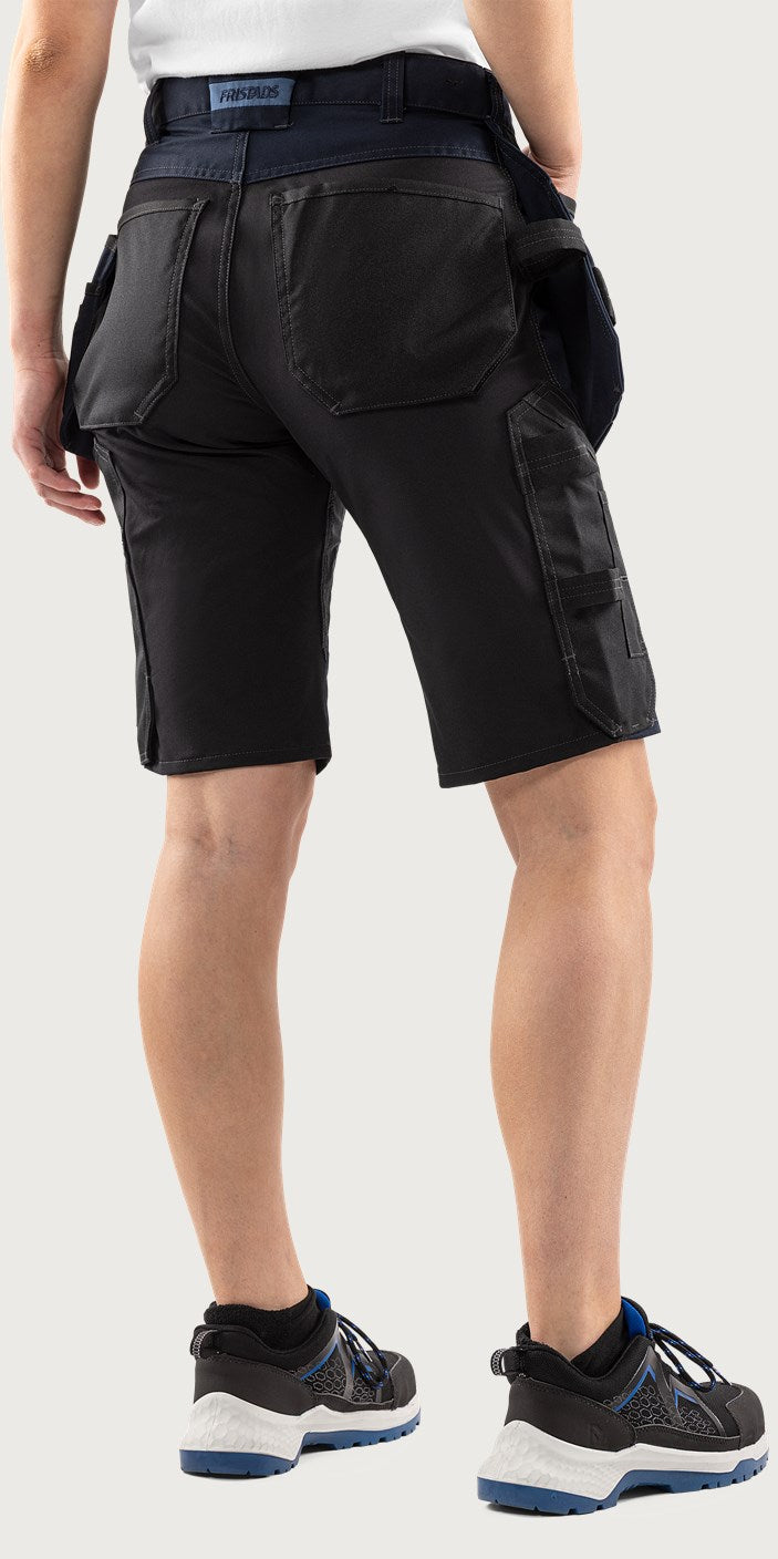 Naisten rakentajan stretch shortsit – 2904 GWM - Navysininen