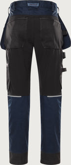 Rakentajan stretch housut – 2900 GWM - Navysininen