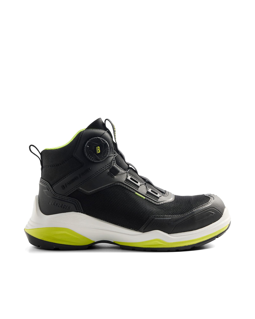 Blåkläder 2489 - Black/Lime green / Musta/Limenvihreä