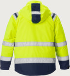 Huomiotalvitakki, luokka 3 – Airtech® 4035 GTT - Neonkeltainen/Tummansininen