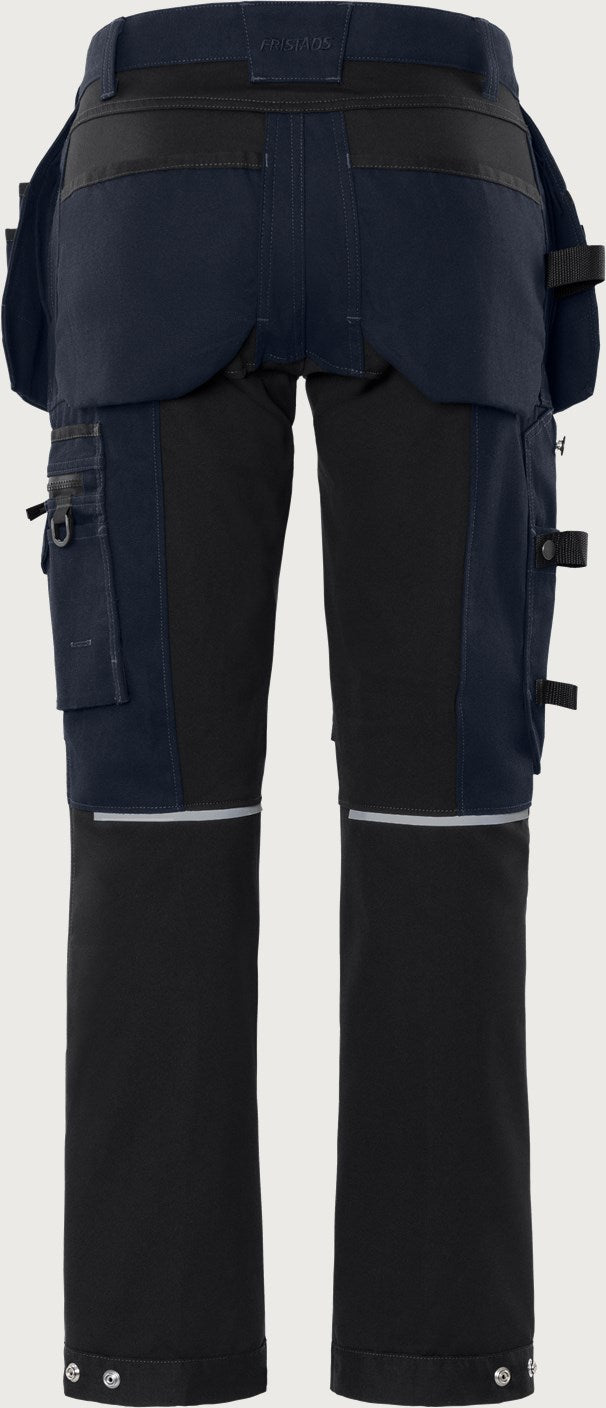 Naisten rakentajan stretch housut – 2533 GCYD - Navysininen