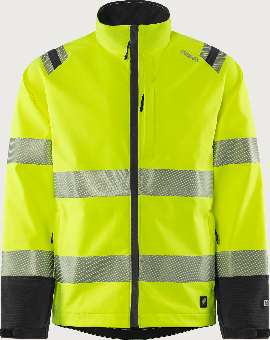 Stretch huomiotakki, luokka 3 – Green 4647 GSTP - Neonkeltainen/Musta