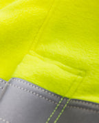 Palosuojattu huomiofleecetakki, luokka 3 – Flamestat 4063 ATF - Neonkeltainen/Tummansininen