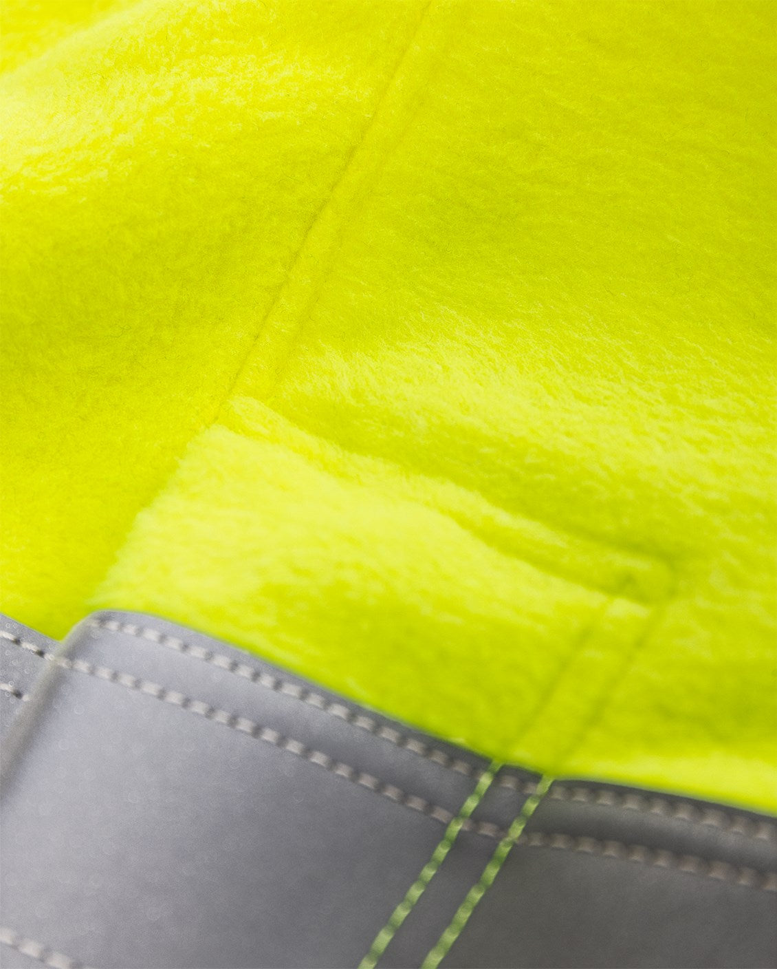 Palosuojattu huomiofleecetakki, luokka 3 – Flamestat 4063 ATF - Neonkeltainen/Tummansininen