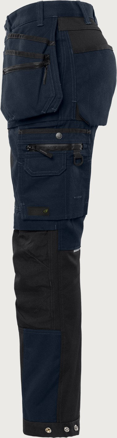 Naisten rakentajan stretch housut – 2533 GCYD - Navysininen