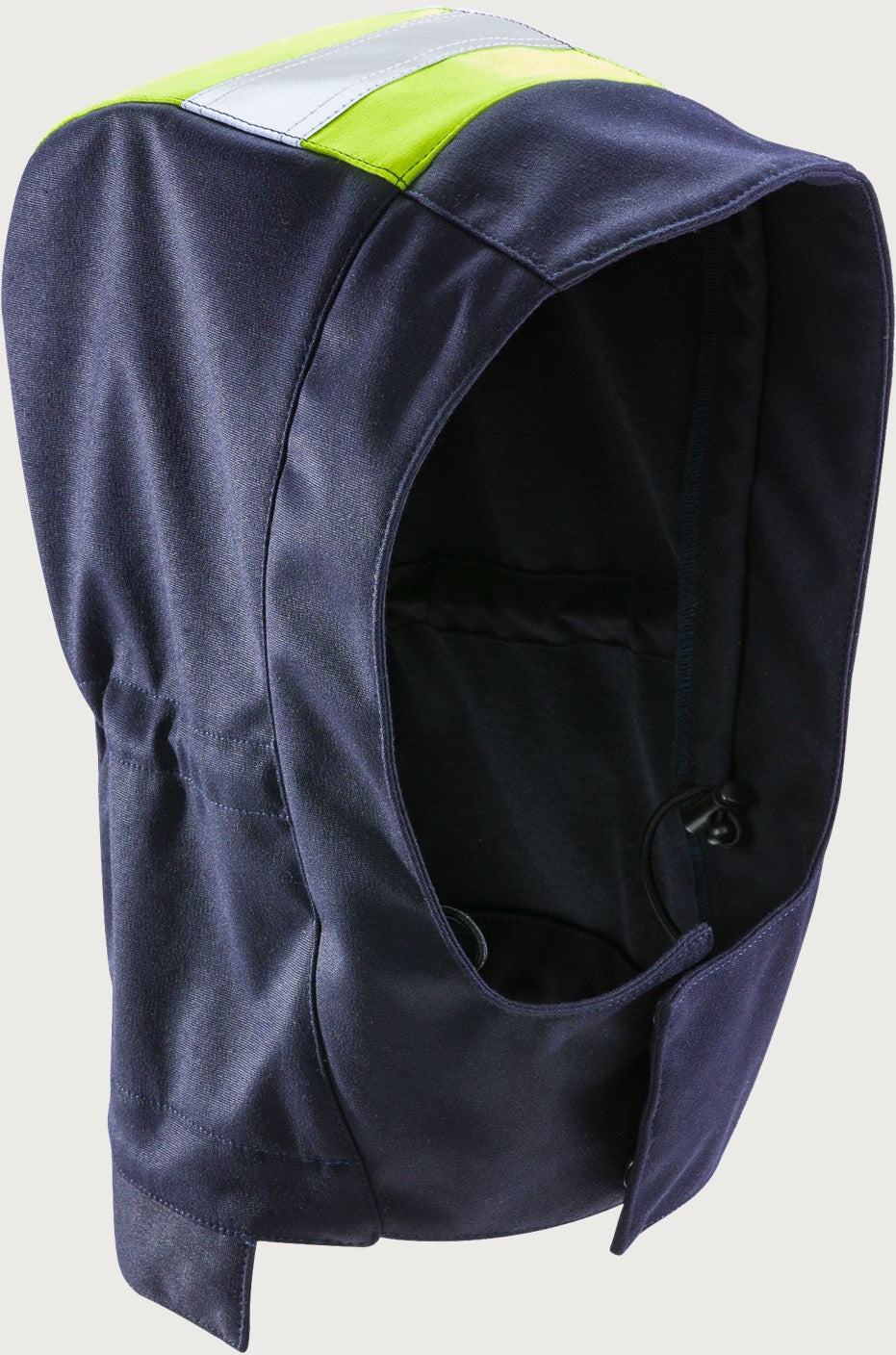 Palosuojattu softshell huppu – Flamestat 9155 FSS - Neonkeltainen/Tummansininen
