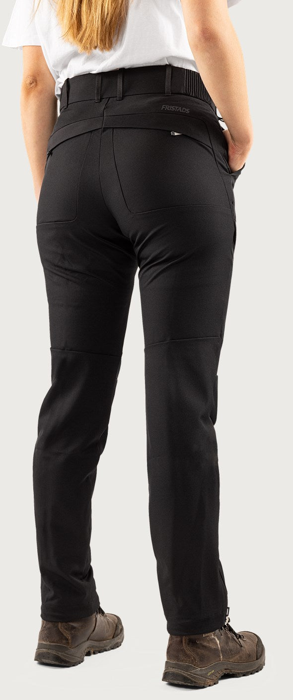 Zircon outdoor stretch housut naisten - Musta