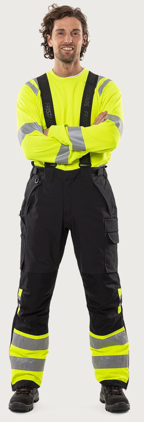 Huomiotalvihousut, luokka 1 – 2681 GLPS - Neonkeltainen/Musta