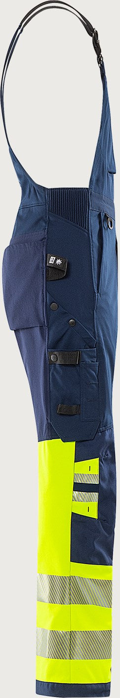 Stretch huomioavohaalari, luokka 1 – Green 1032 GSTP - Neonkeltainen/Tummansininen