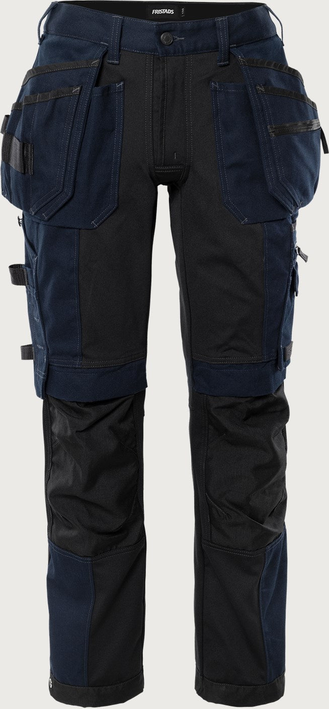 Naisten rakentajan stretch housut – 2533 GCYD - Navysininen
