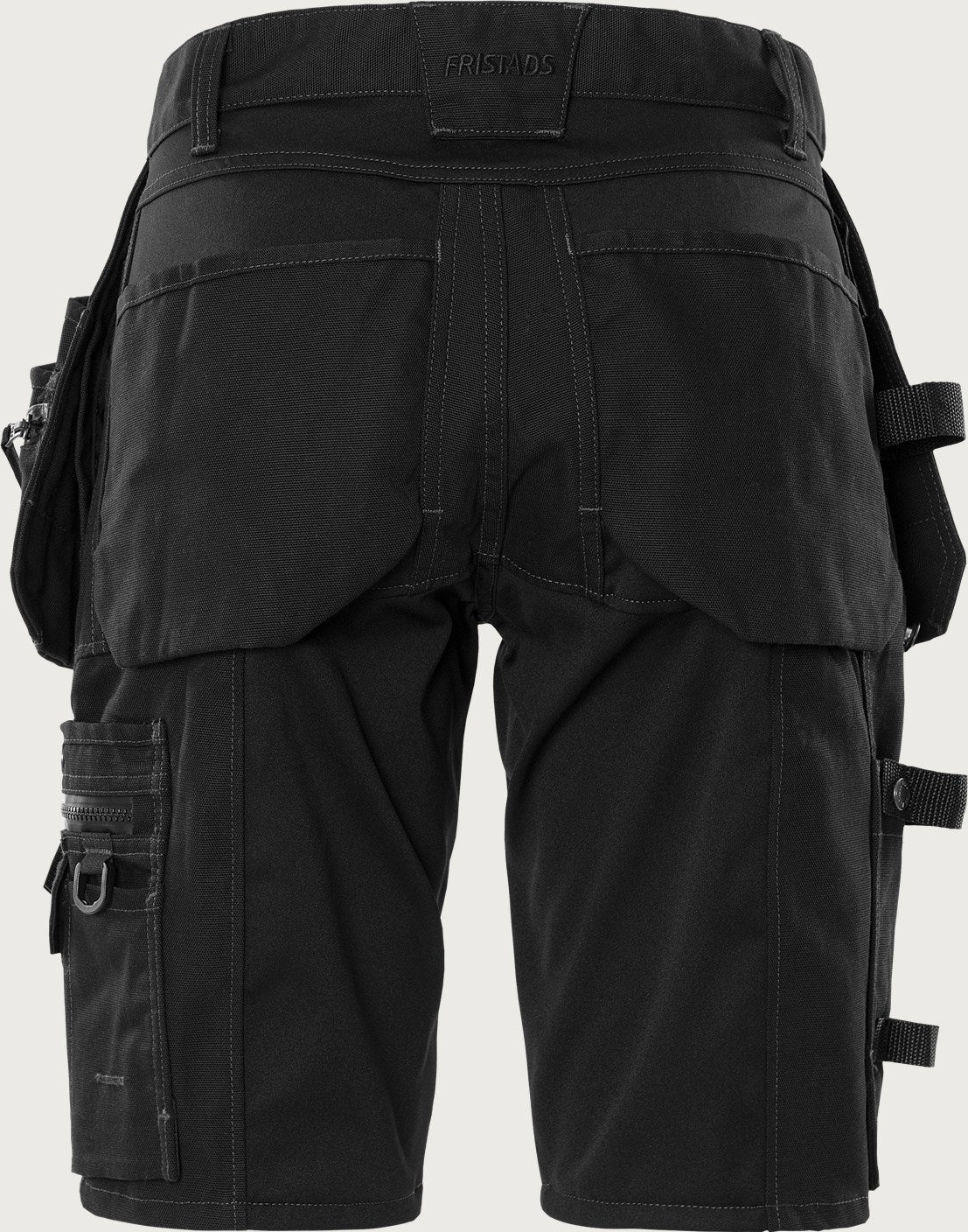 Naisten rakentajan stretch shortsit – 2527 GCYD - Musta
