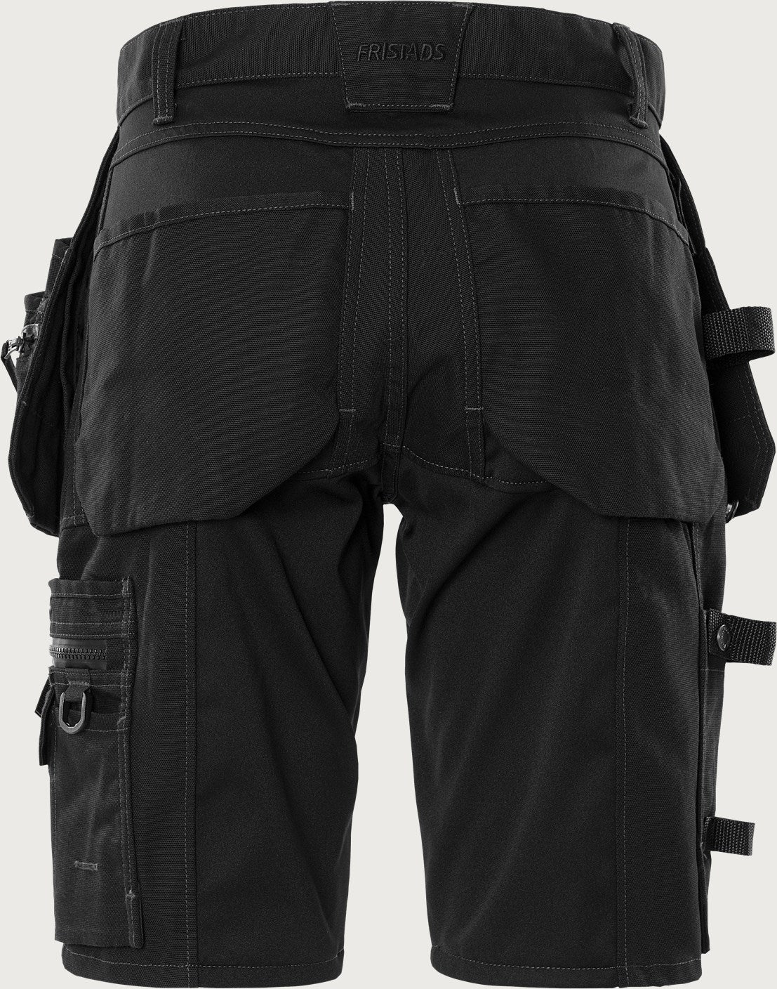 Rakentajan stretch shortsit – Green 2532 GCYD - Musta