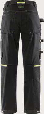 Rakentajan stretch housut – 2800 GSTT - Musta