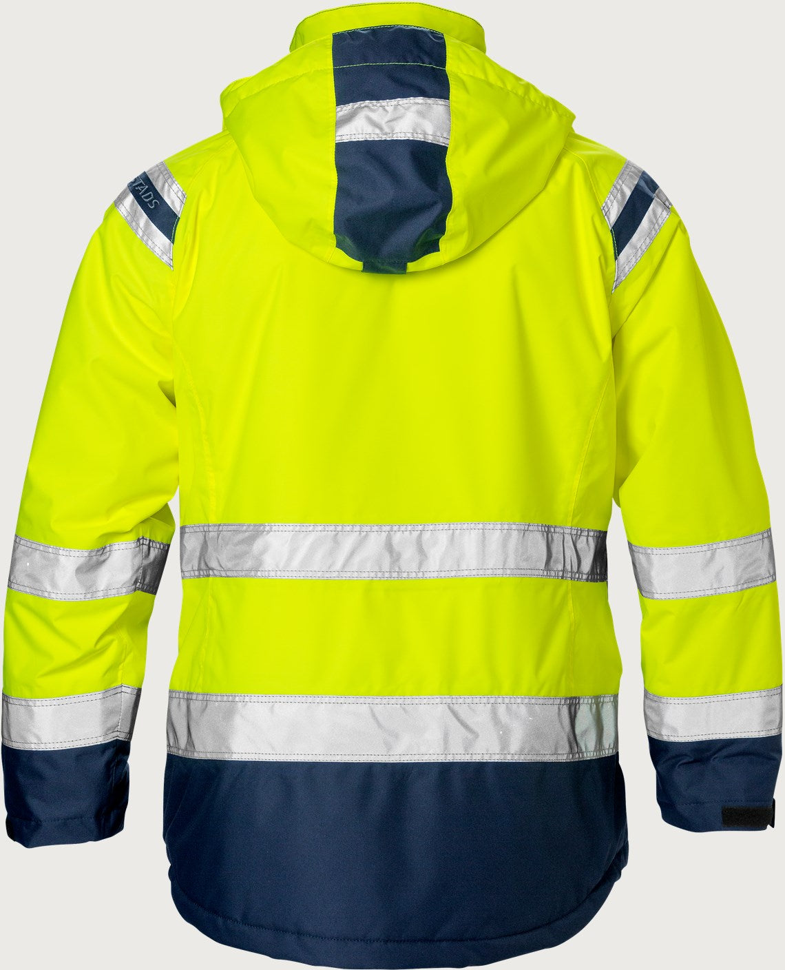 Naisten huomiotalvitakki, luokka 3 – Airtech® 4037 GTT - Neonkeltainen/Tummansininen
