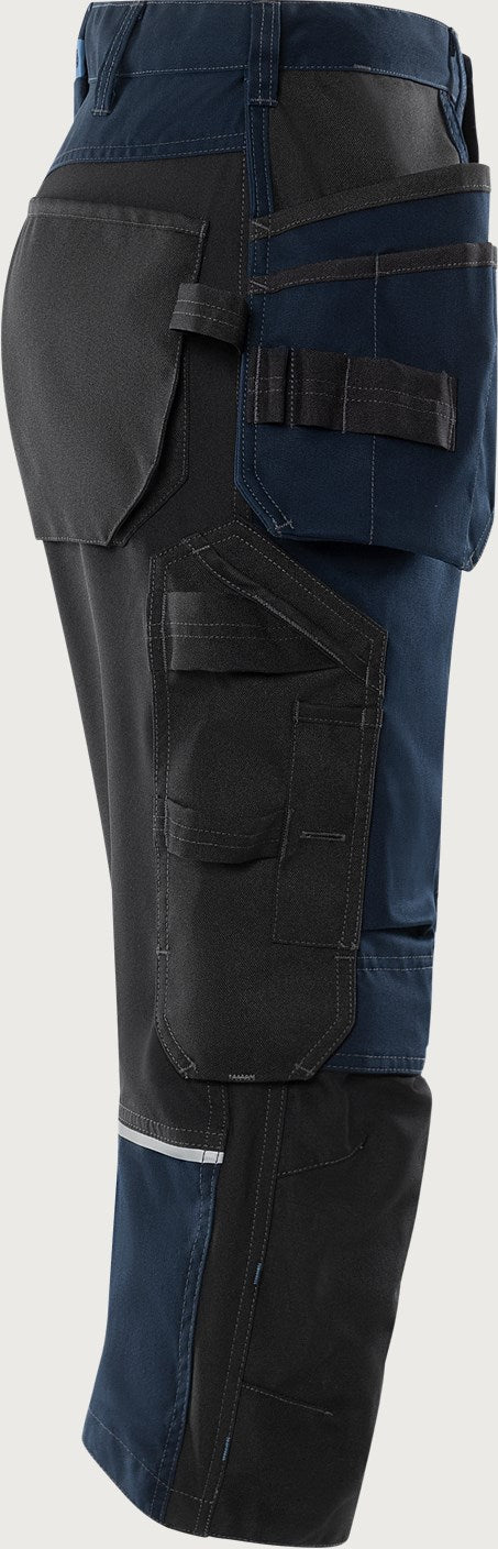 Rakentajan stretch piraattihousut – 2903 GWM - Navysininen