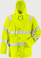 Palosuojattu huomiosadetakki, luokka 3 – 4845 RSHF - Neonkeltainen
