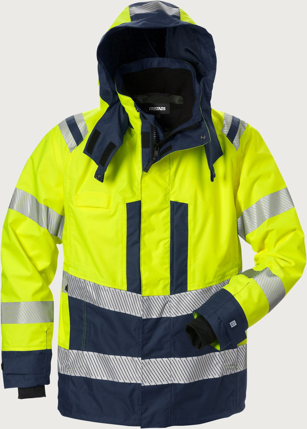 Huomiokuoritakki, luokka 3 – Airtech® 4515 GTT - Neonkeltainen/Tummansininen