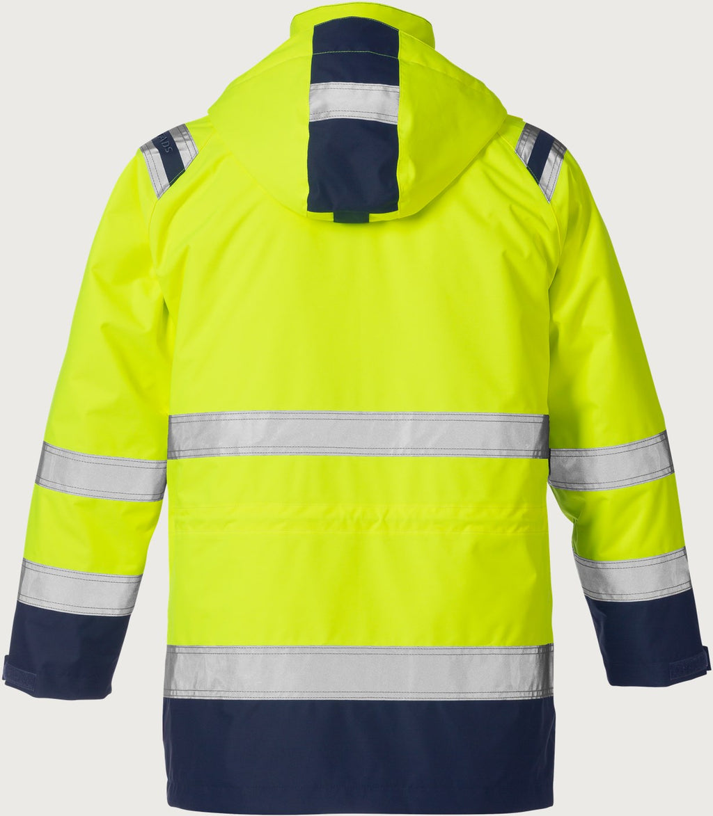 3-in-1 huomioparkatakki, luokka 3 – Airtech® 4036 GTT - Neonkeltainen/Tummansininen