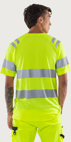 Huomio-t-paita, luokka 3 – 7860 GPST - Neonkeltainen