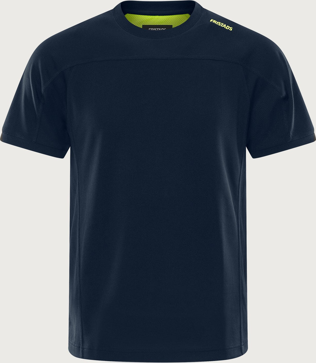 Tekninen T-paita – 7554 GPIN - Navysininen/Neonkeltainen