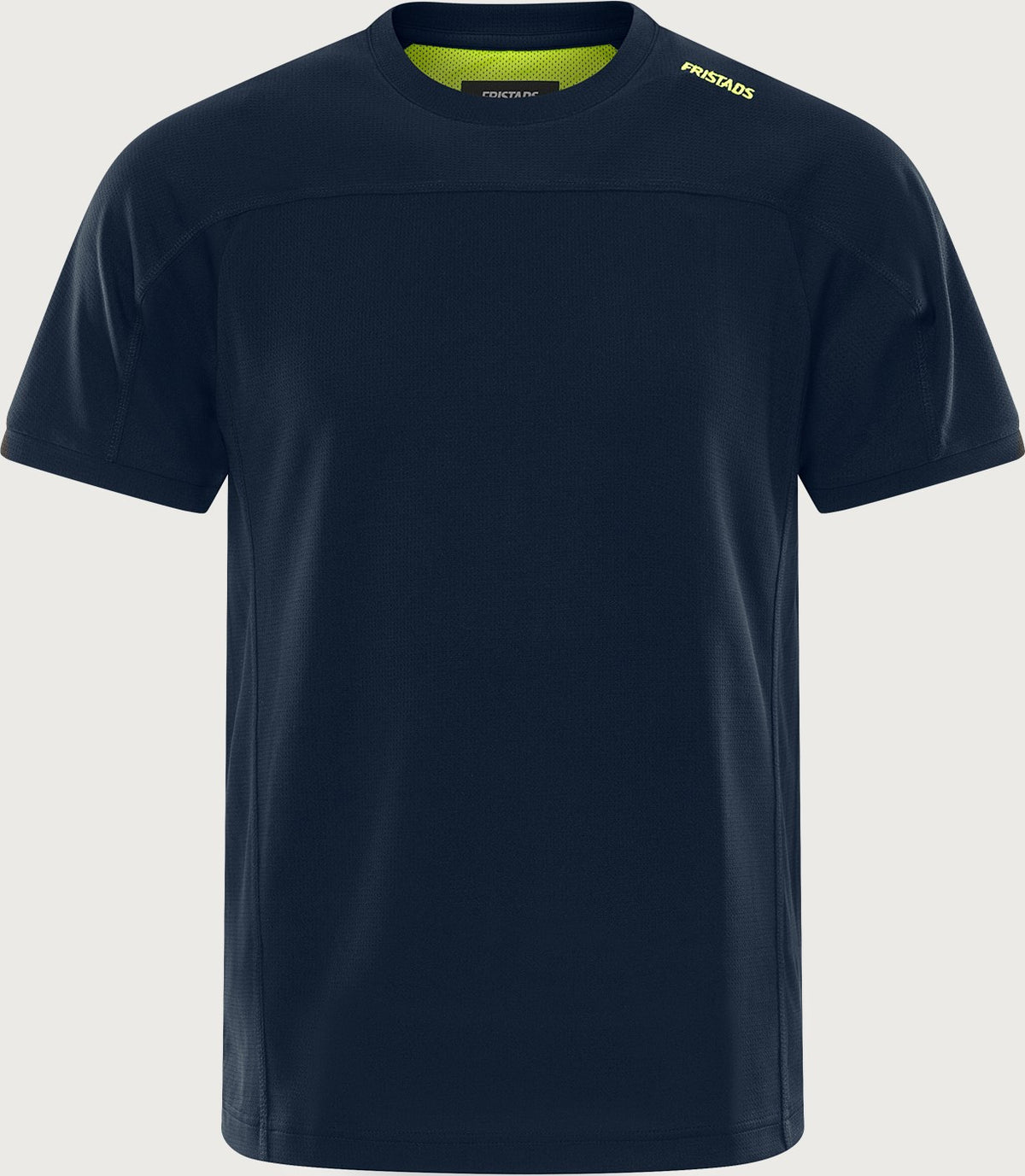 Tekninen T-paita – 7554 GPIN - Navysininen/Neonkeltainen