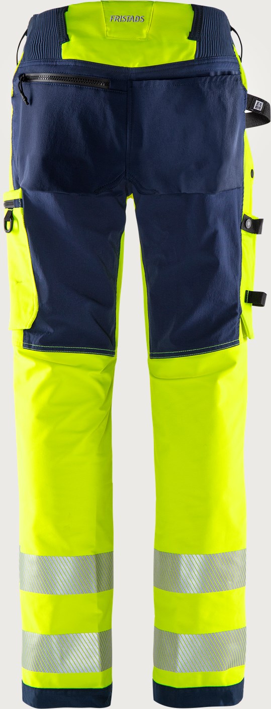 Stretch huomiohousut, luokka 2 – Green 2645 GSTP - Neonkeltainen/Tummansininen