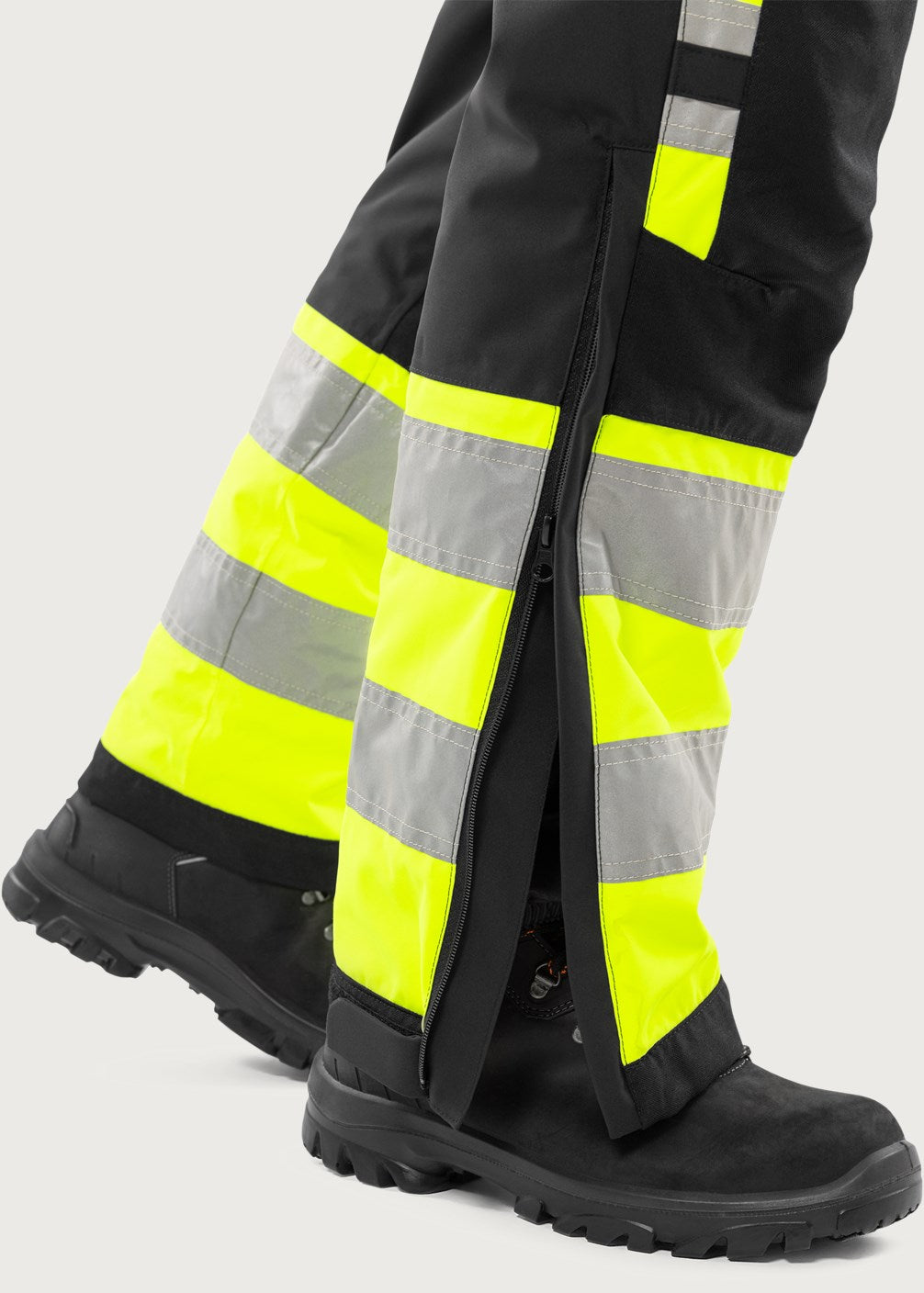 Huomiotalvihousut, luokka 1 – 2681 GLPS - Neonkeltainen/Tummansininen