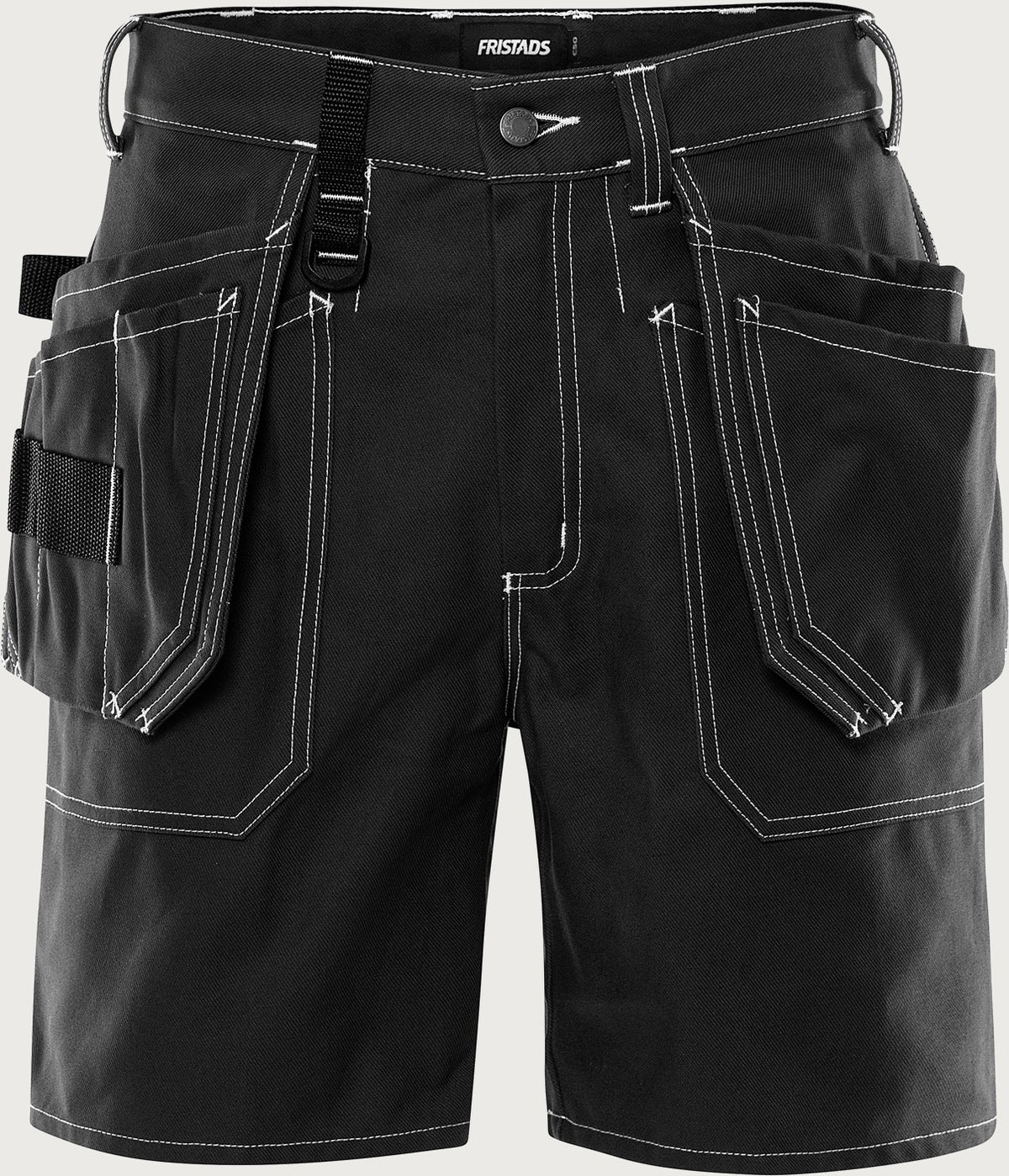 Rakentajan shortsit – 275 FAS - Musta