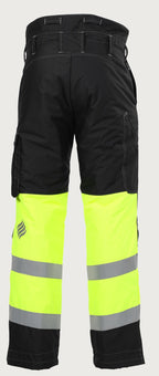 Talvihousut Hivis 3.0 - Musta/ keltainen