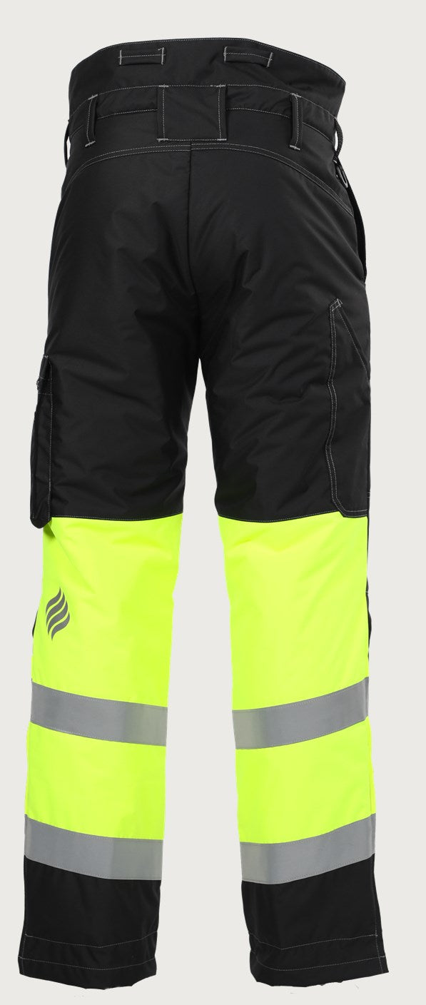 Talvihousut Hivis 3.0 - Musta/ keltainen