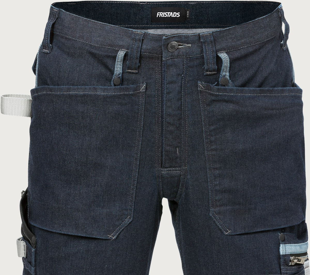 Rakentajan denim stretch housut – 2131 DCS - Indigonsininen