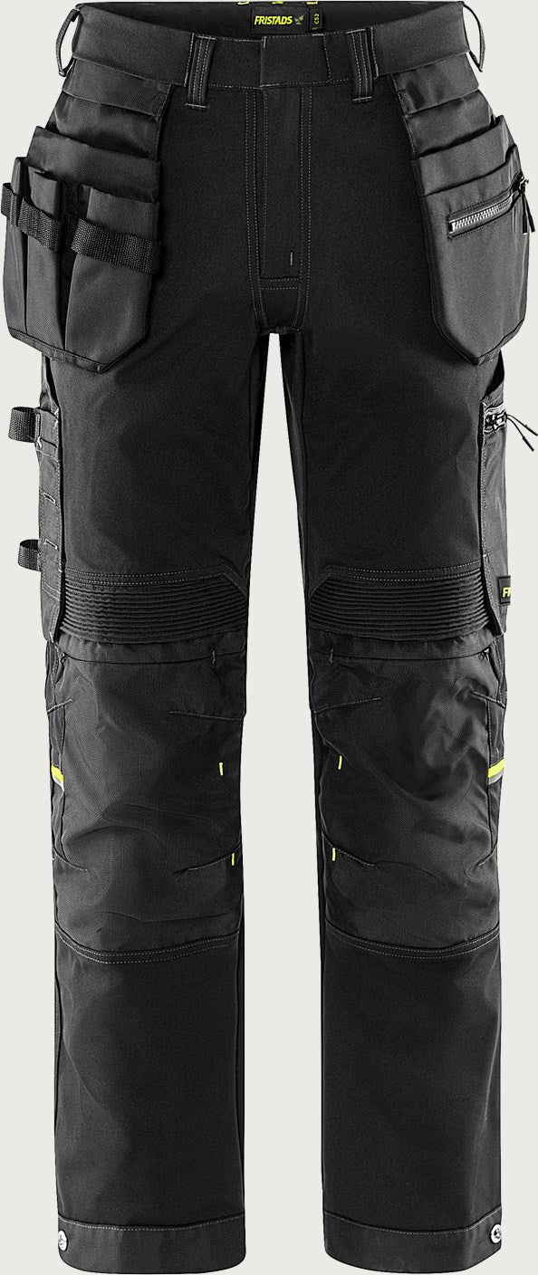 Rakentajan stretch housut – 2800 GSTT - Musta