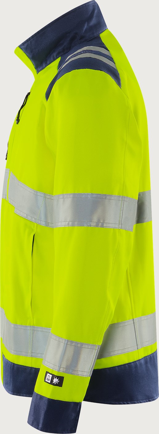 Huomiotakki, luokka 3 – Green 4067 GPLU - Neonkeltainen/Tummansininen
