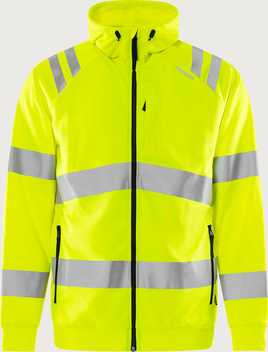 Hupullinen huomiocollegetakki, luokka 3 – 7865 GPSW - Neonkeltainen