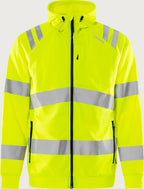 Hupullinen huomiocollegetakki, luokka 3 – 7865 GPSW - Neonkeltainen
