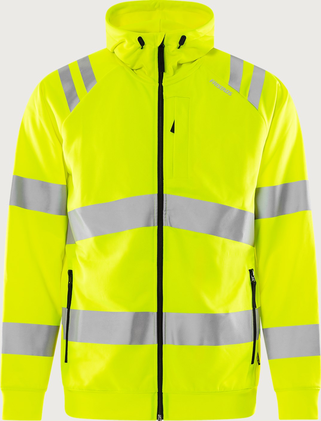 Hupullinen huomiocollegetakki, luokka 3 – 7865 GPSW - Neonkeltainen