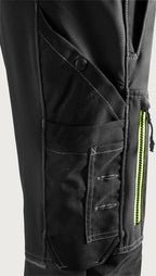 Stretch housut – 2578 STP - Musta