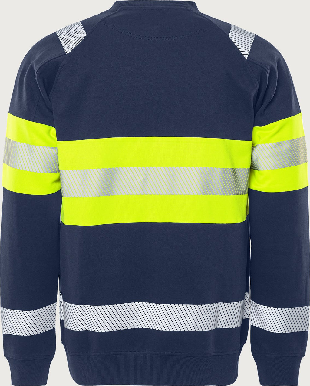 Huomiocollegepaita, luokka 1 – 7530 GKC - Neonkeltainen/Tummansininen