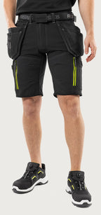Stretch shortsit – 2567 STP - Musta