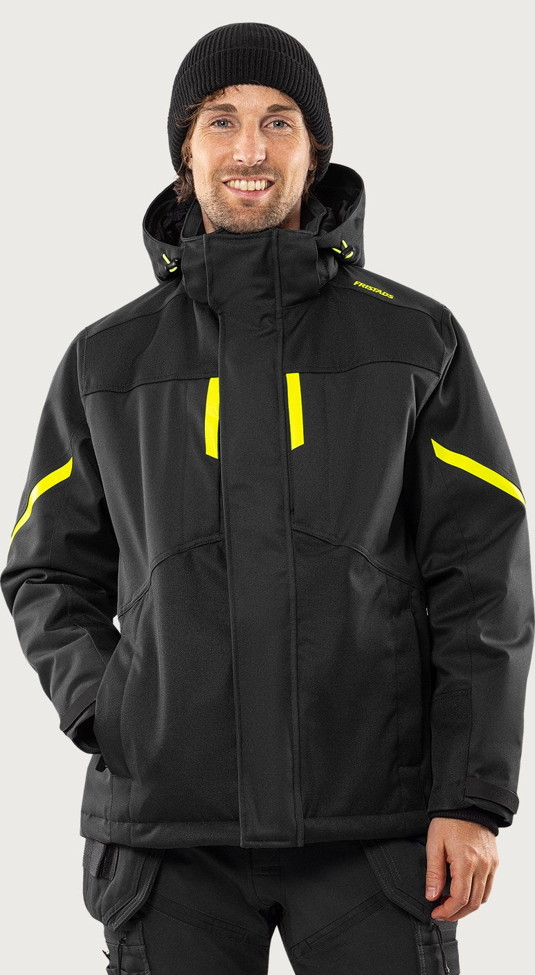 Talvitakki – Airtech® 4058 GTC - Musta/Neonkeltainen