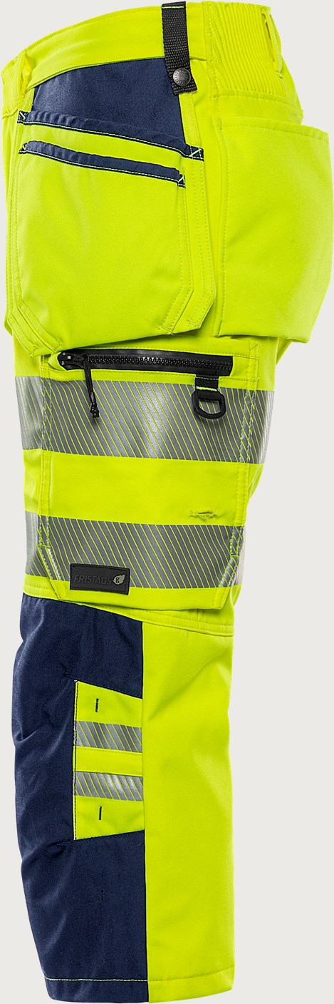 Stretch huomiopiraattihousut, luokka 2 – 2666 GSTP - Neonkeltainen/Tummansininen