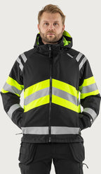 Stretch huomiokuoritakki, luokka 1 – Green 4684 GLPS - Neonkeltainen/Musta