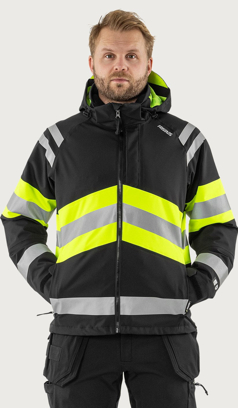 Stretch huomiokuoritakki, luokka 1 – Green 4684 GLPS - Neonkeltainen/Musta