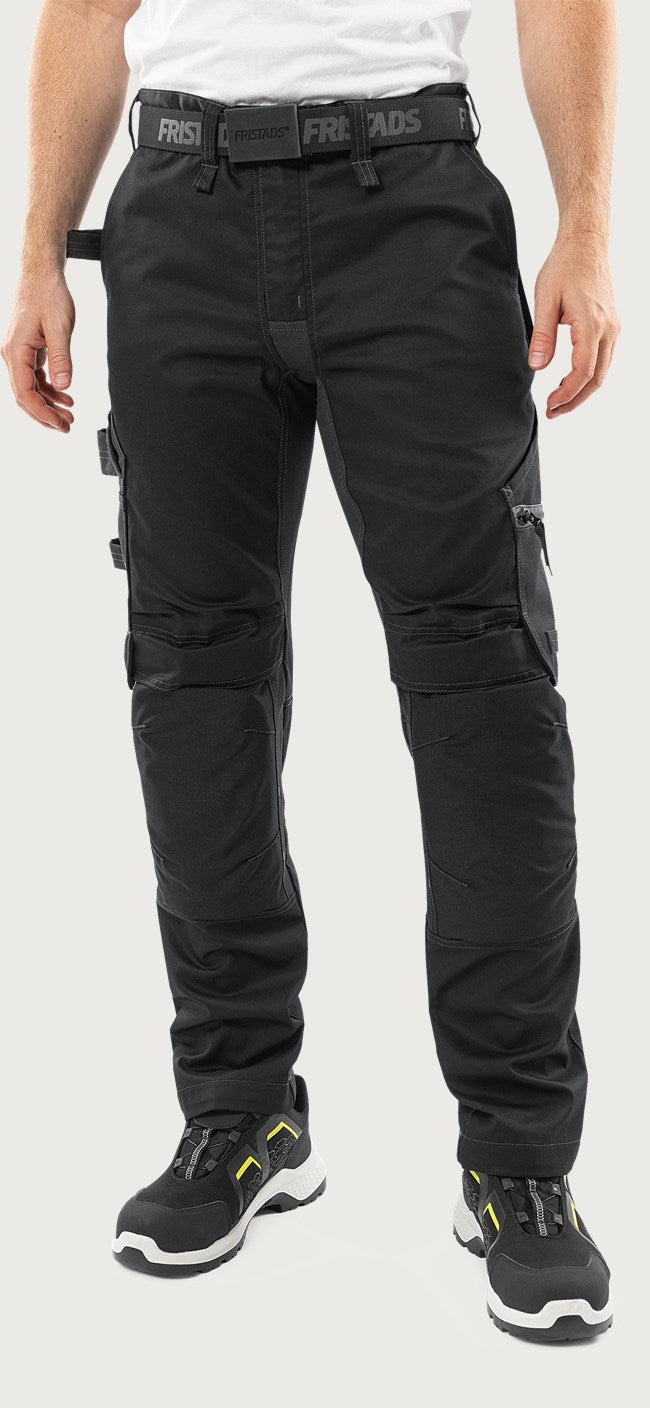 Stretch housut – Green 2905 GWM - Musta
