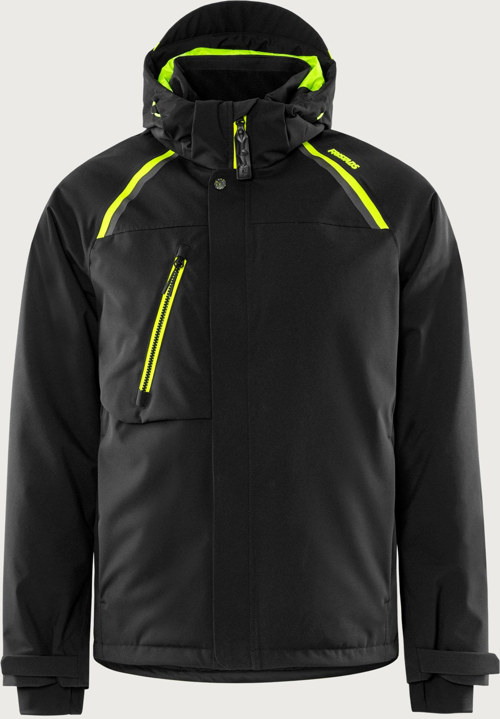 PrimaLoft® stretch talvitakki – 4873 GLPS - Musta